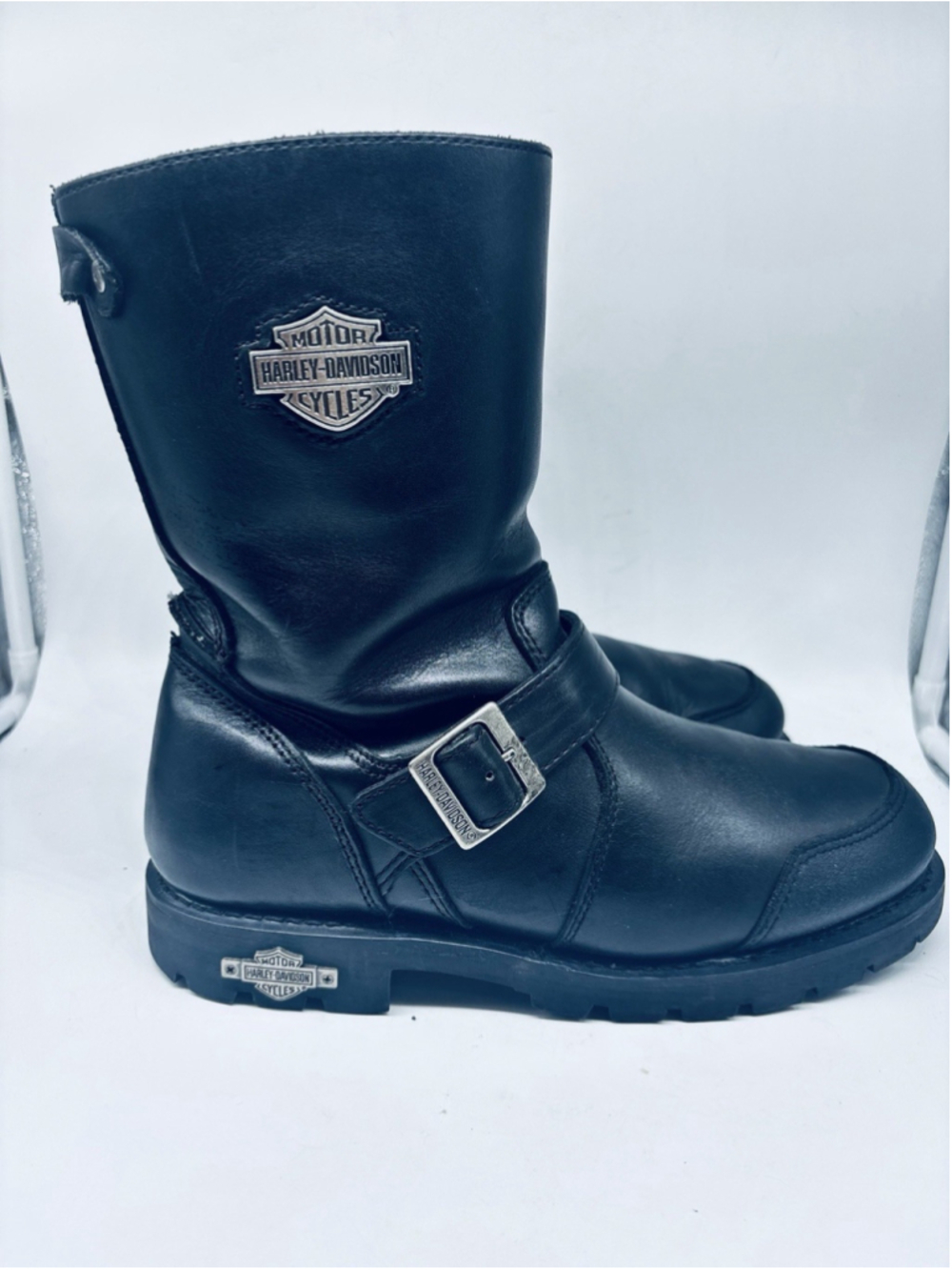 Harley-Davidson Wolverine Men's Radcliff Engineer Black Boots D95238 size 9